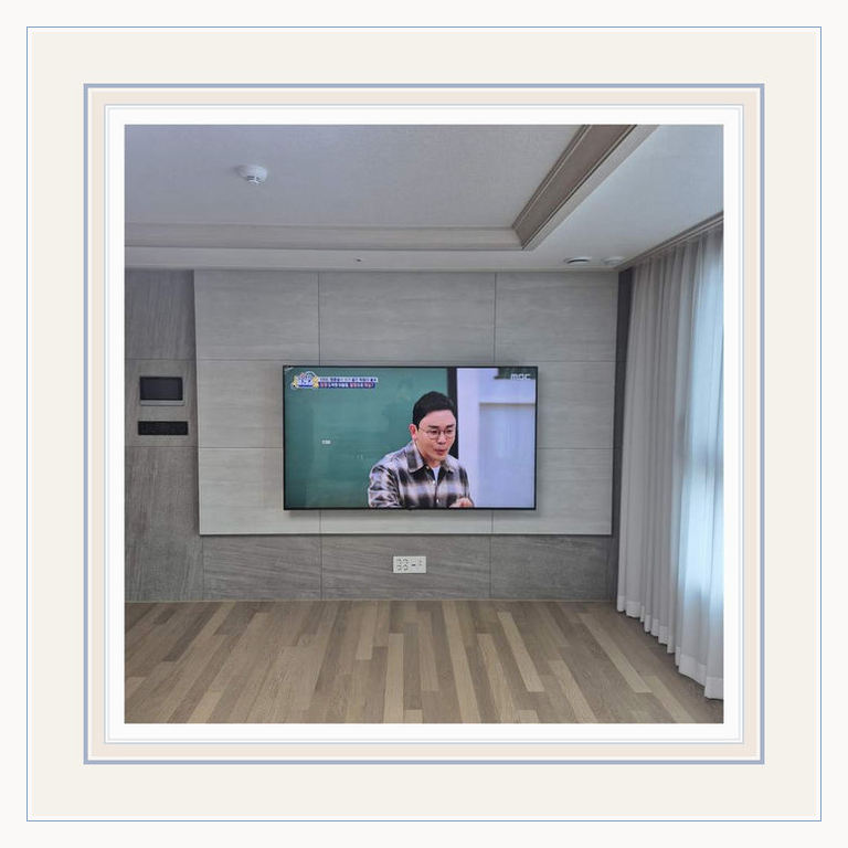 계양구 부평구 부천 공유기 선까지 정리 관련 설치 참고 사진 3 · 불필요하게 늘어지는 케이블을 막는 동선과 고정 위치